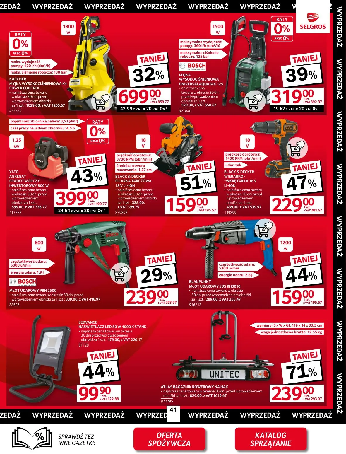 gazetka promocyjna SELGROS Oferta Przemysłowa
 - Strona 43
