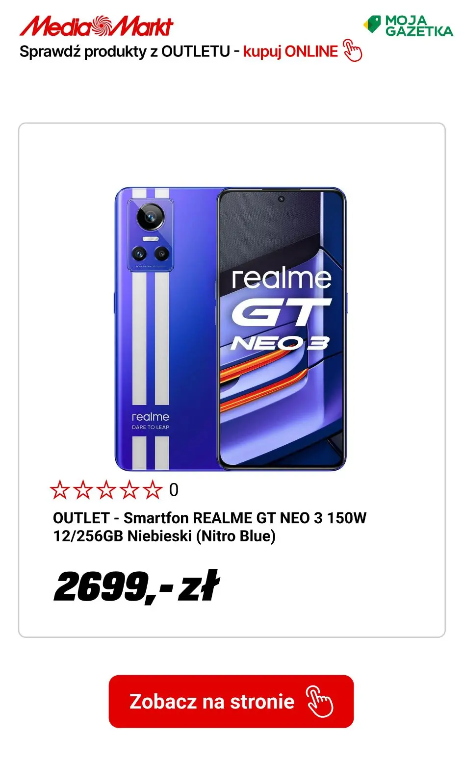 gazetka promocyjna Media Markt OUTLET - daj produktom drugą szansę! - Strona 3