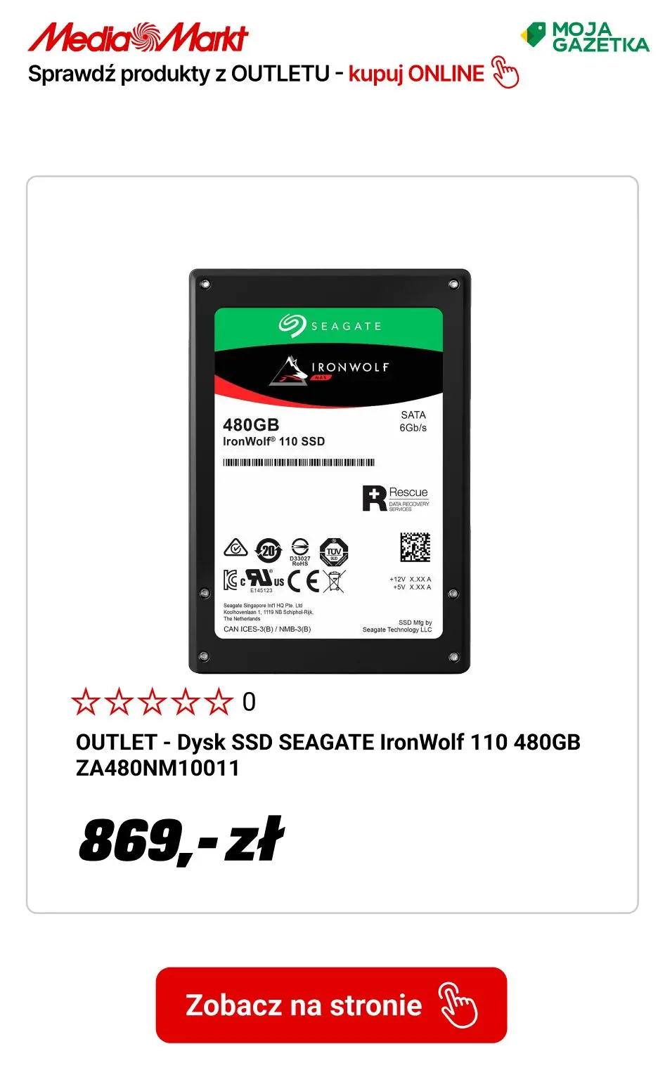 gazetka promocyjna Media Markt OUTLET - daj produktom drugą szansę! - Strona 7