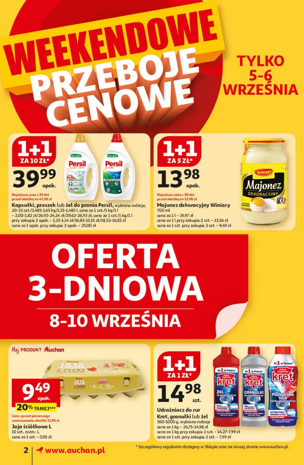 gazetka promocyjna Auchan Supermarket Odlotowe ceny - Strona 2