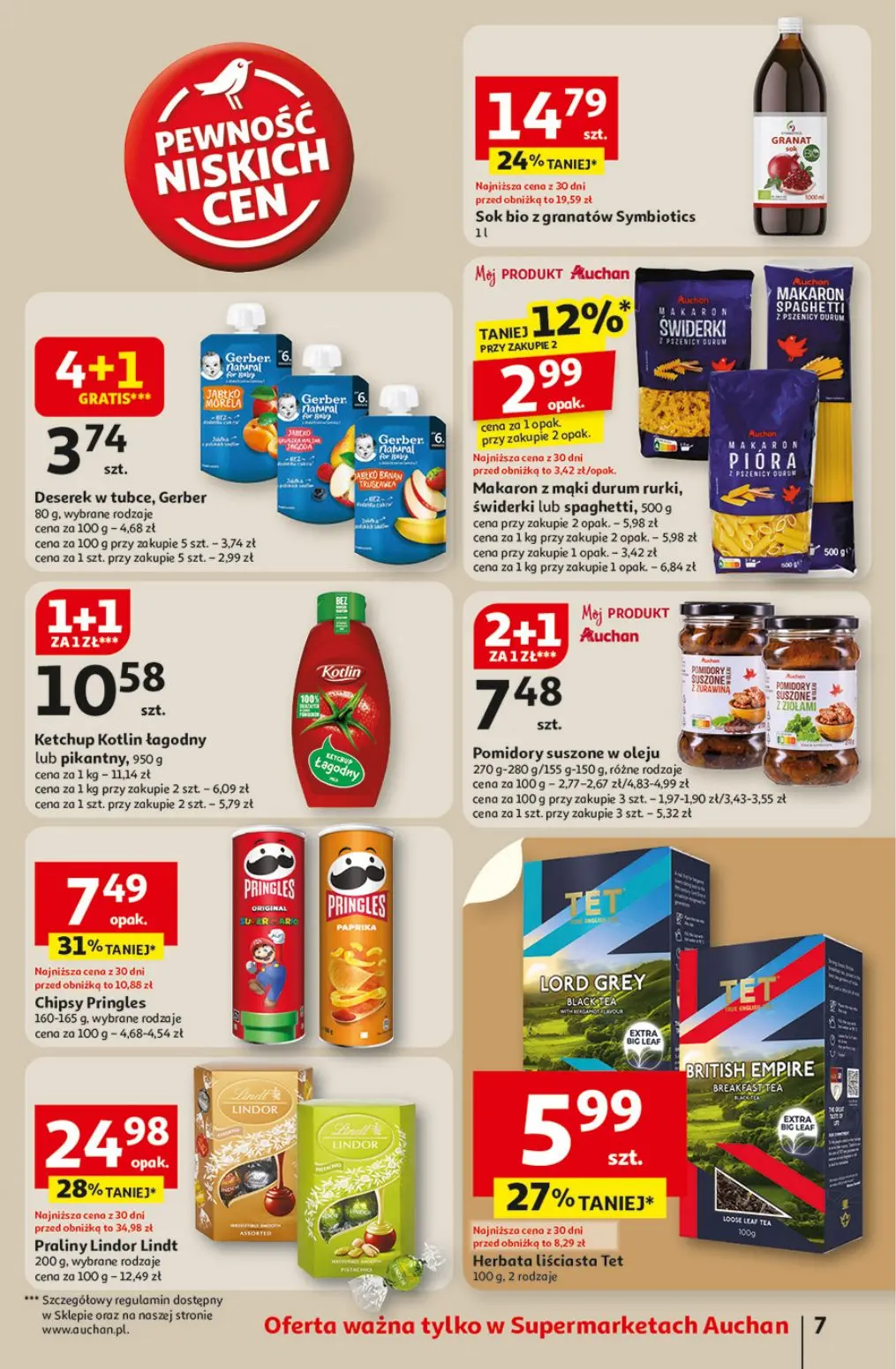 gazetka promocyjna Auchan Supermarket Odlotowe ceny - Strona 7
