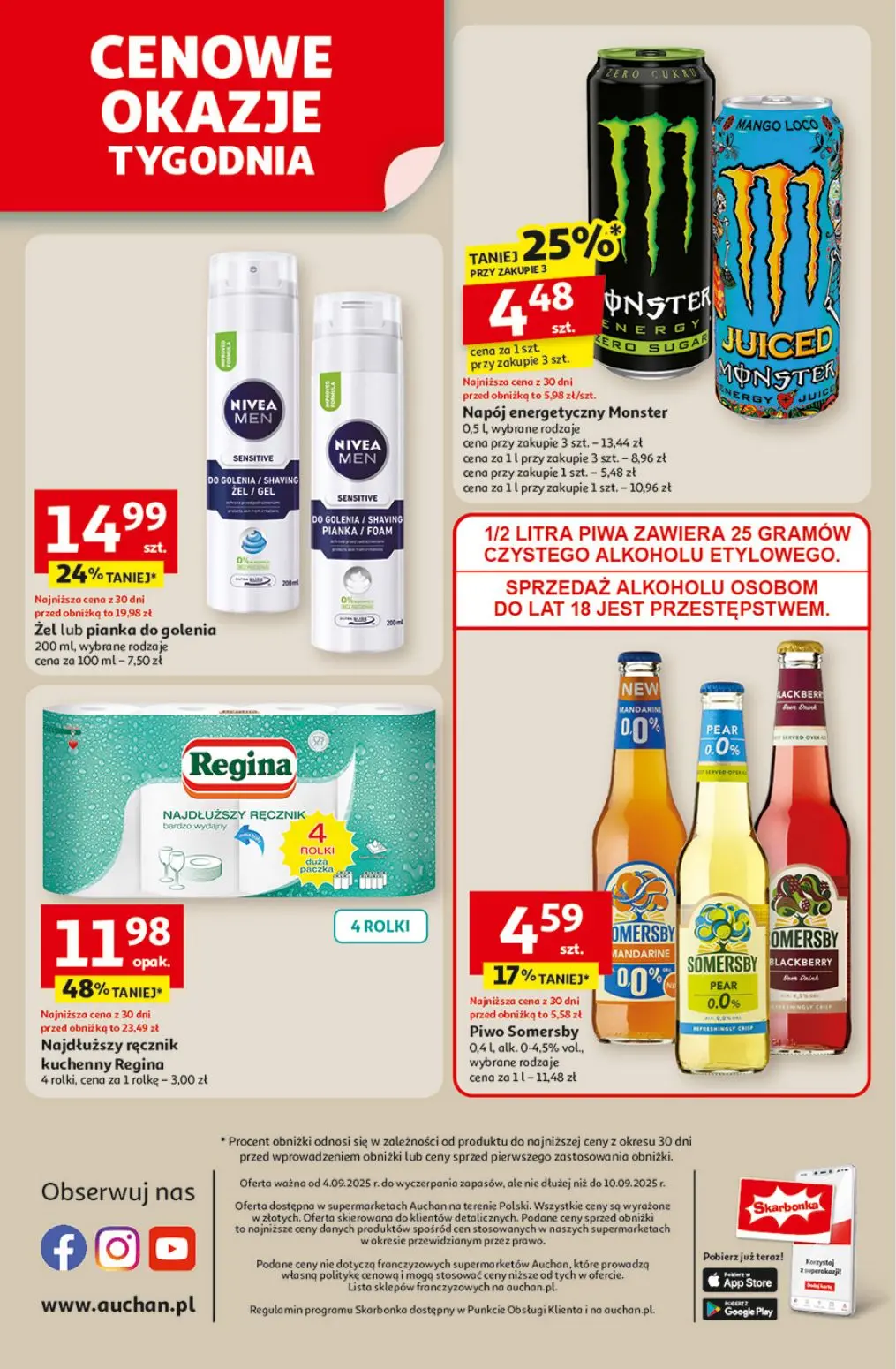 gazetka promocyjna Auchan Supermarket Odlotowe ceny - Strona 8