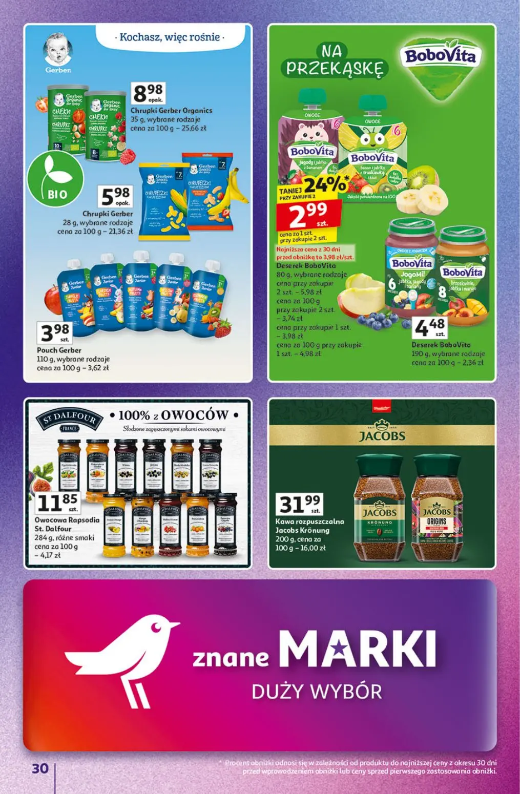 gazetka promocyjna Auchan Znane marki - Strona 30