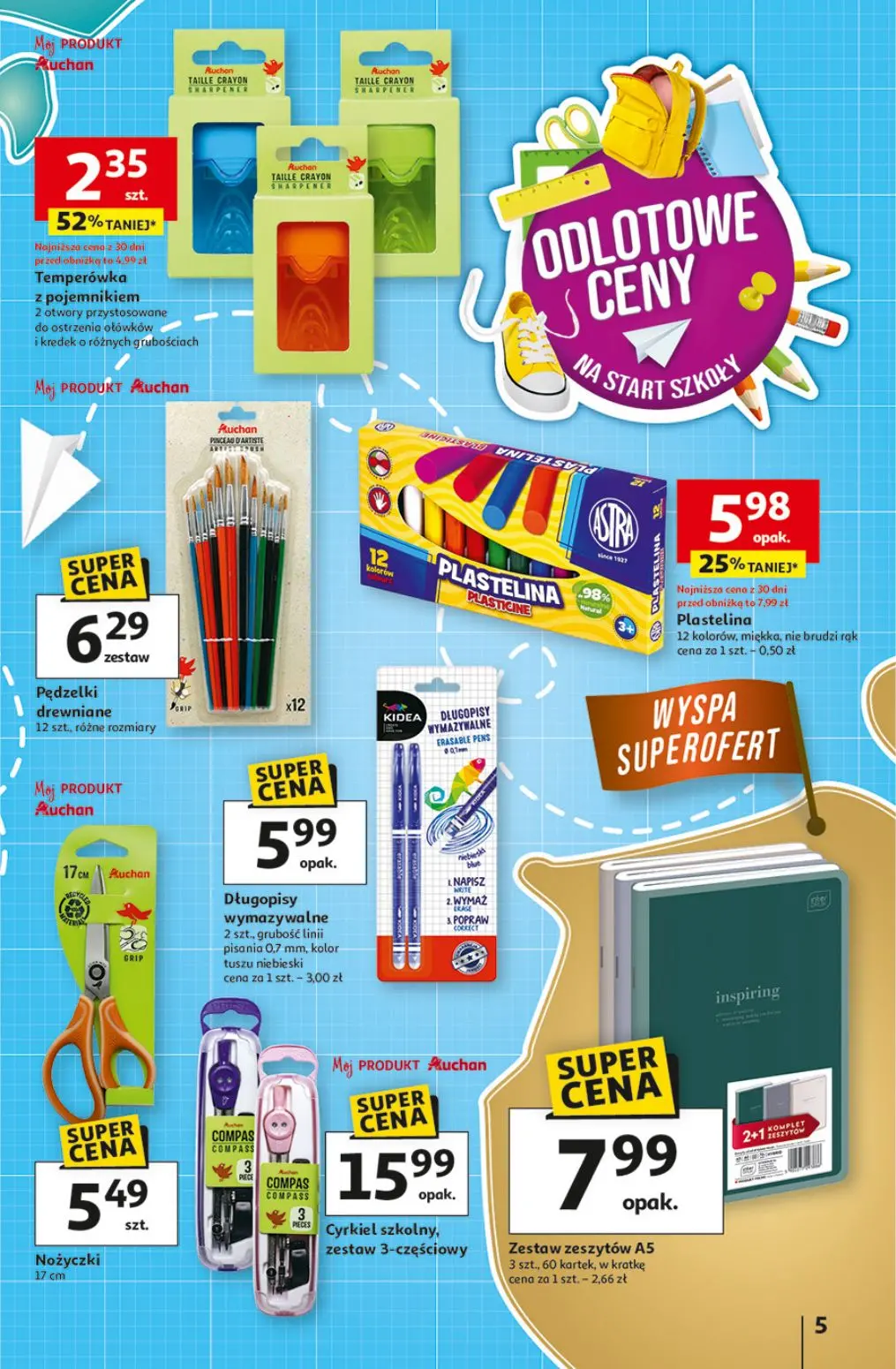 gazetka promocyjna Auchan Odlotowe ceny - Strona 5