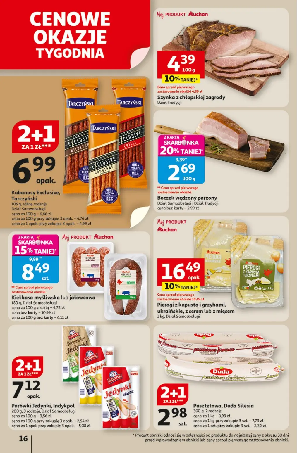 gazetka promocyjna Auchan Odlotowe ceny - Strona 16