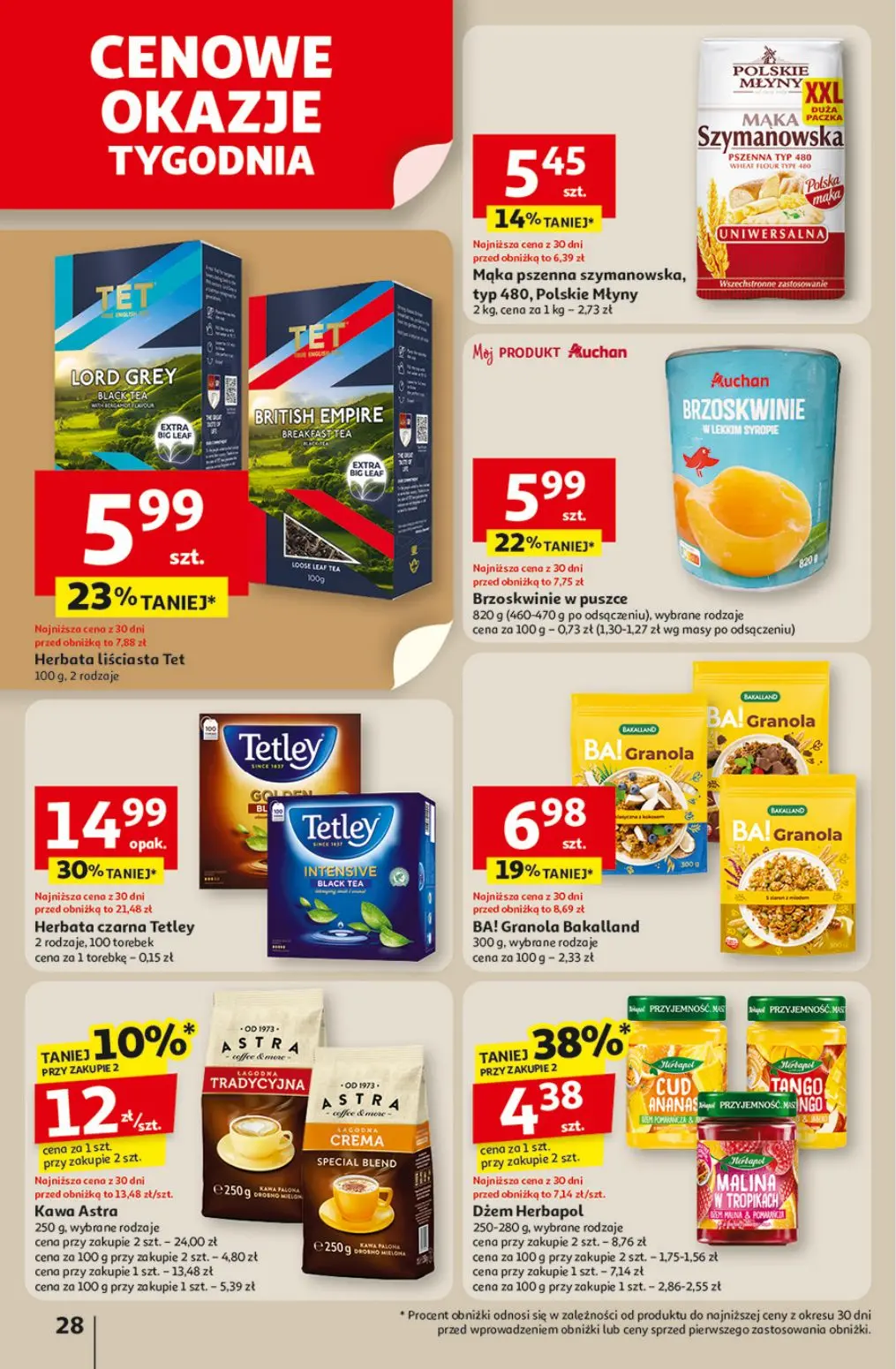 gazetka promocyjna Auchan Odlotowe ceny - Strona 28