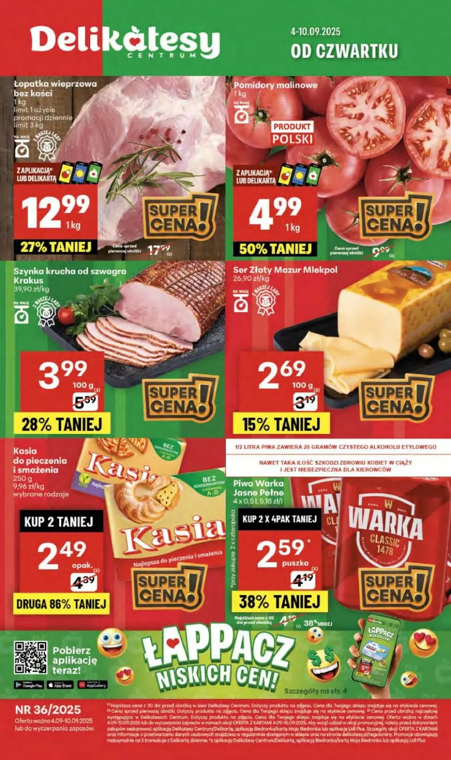 gazetka promocyjna Delikatesy Centrum Od czwartku - Strona 1