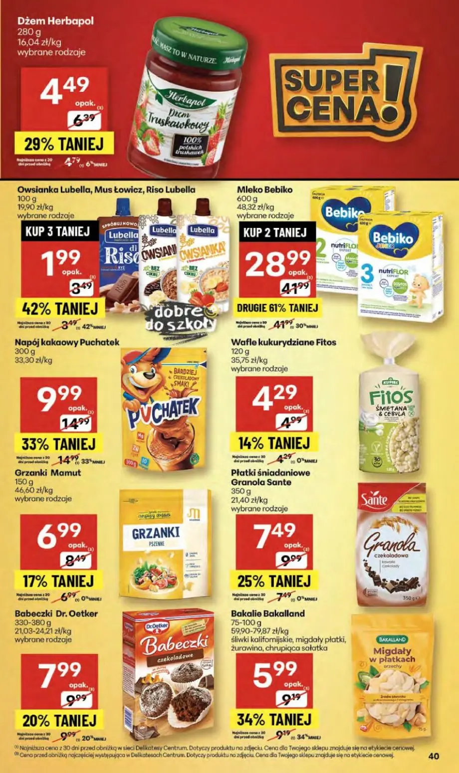 gazetka promocyjna Delikatesy Centrum Od czwartku - Strona 40