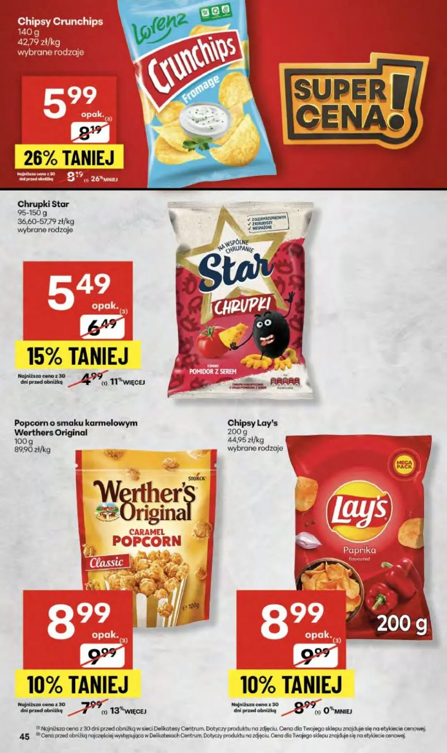 gazetka promocyjna Delikatesy Centrum Od czwartku - Strona 45