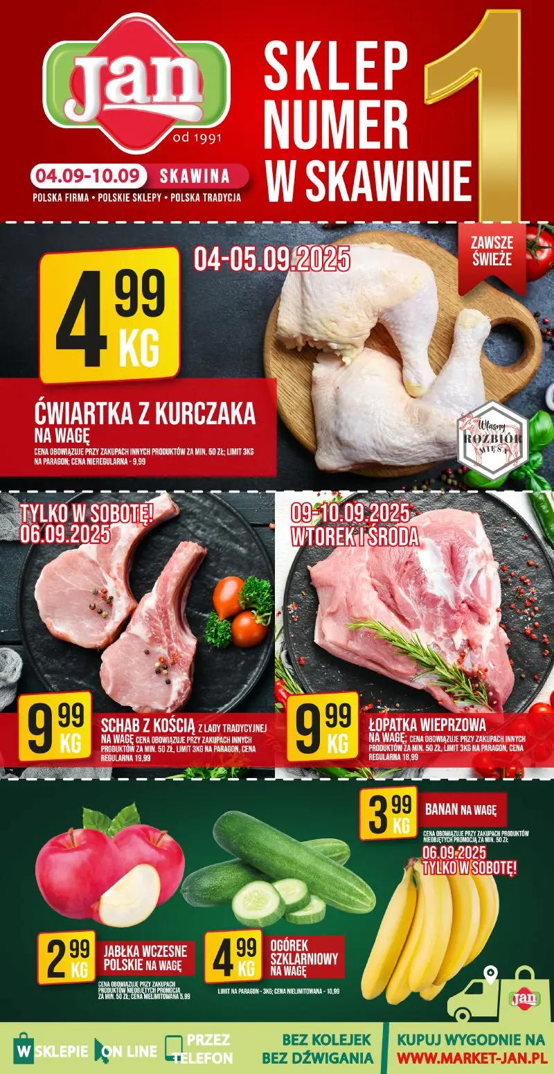 gazetka promocyjna Jan Skawina - Strona 1