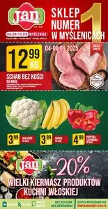 Gazetka promocyjna Jan, ważna od 2025-09-04 do 2025-09-10.