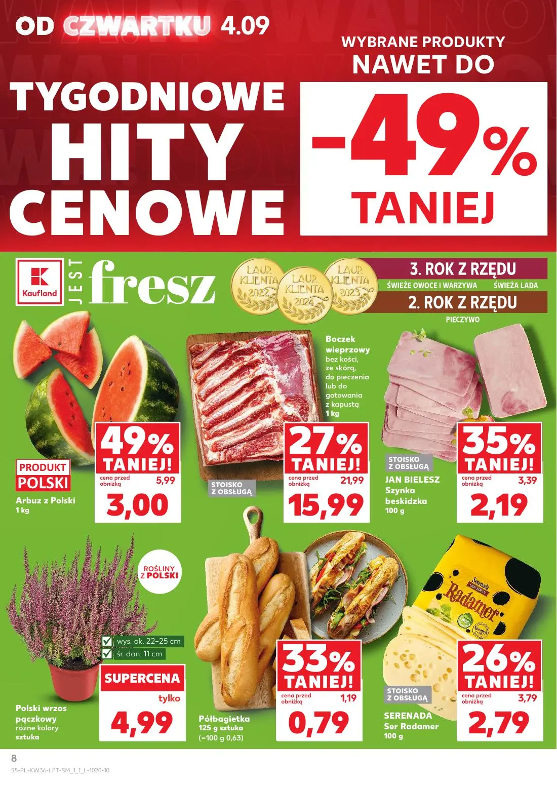 gazetka promocyjna Kaufland Jest fresz - Strona 8