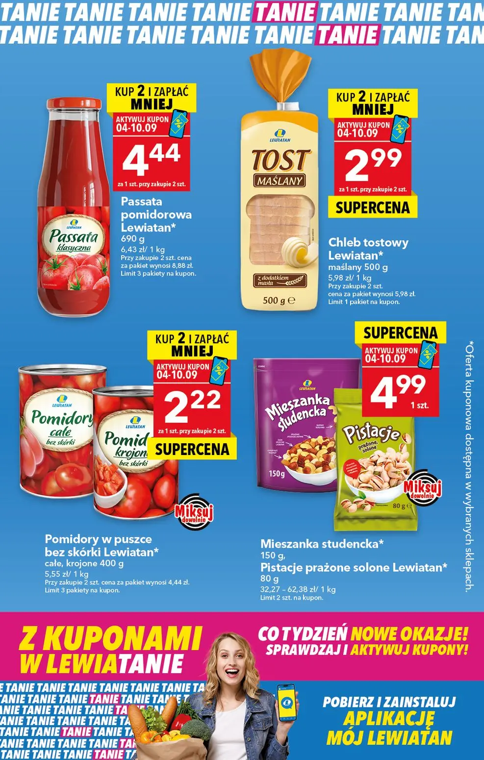 gazetka promocyjna LEWIATAN Z kuponami w Lewiatanie - Strona 1