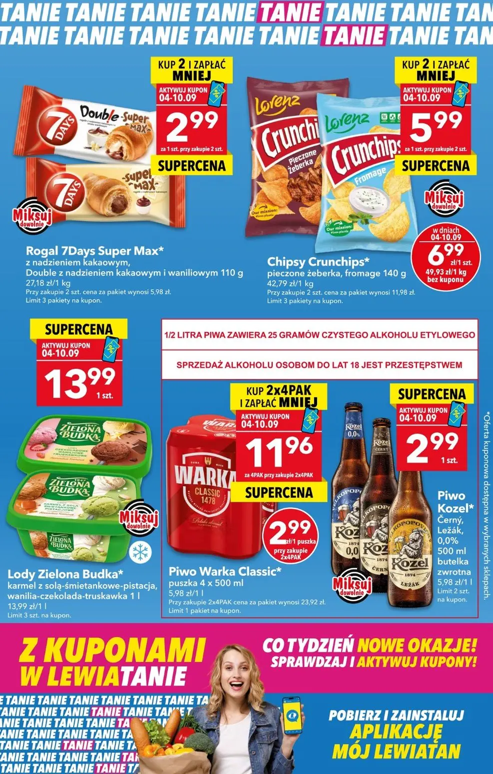 gazetka promocyjna LEWIATAN Z kuponami w Lewiatanie - Strona 1