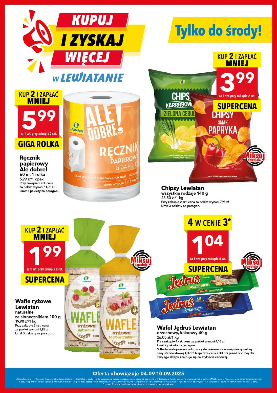 gazetka promocyjna LEWIATAN Kupuj i zyskaj więcej - Strona 1
