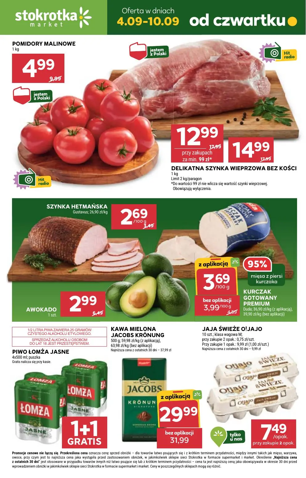 gazetka promocyjna Stokrotka Market Od czwartku - Strona 1