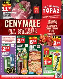 Gazetka promocyjna Topaz, ważna od 2025-09-04 do 2025-09-10.