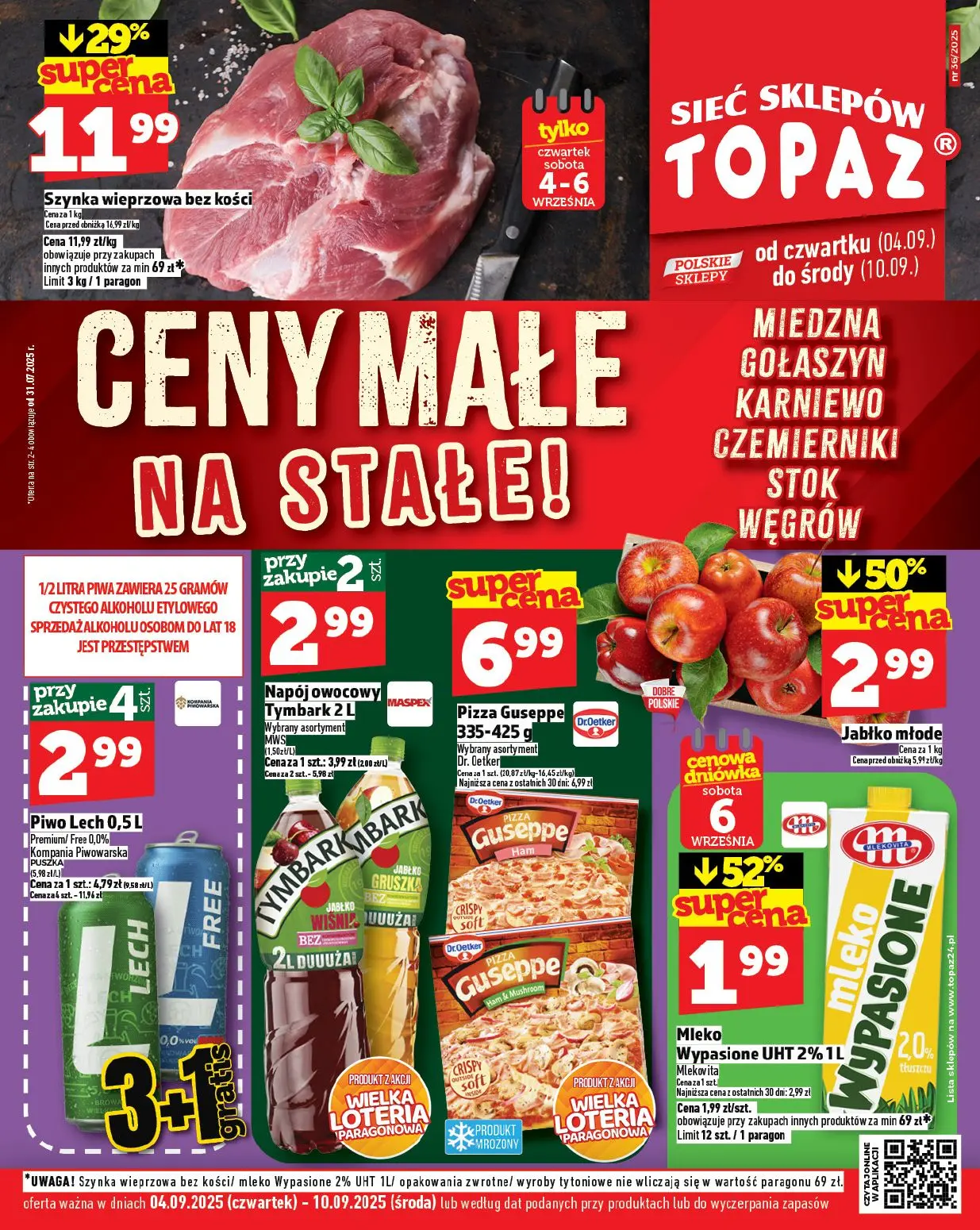 gazetka promocyjna Topaz Ceny niskie - Strona 1