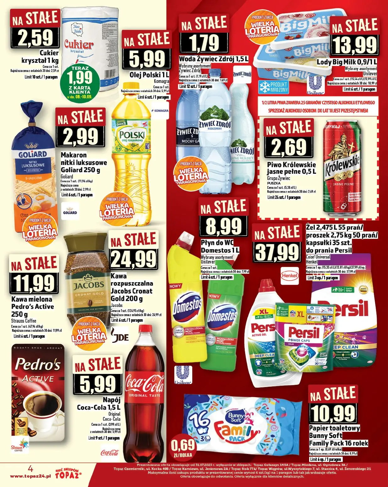 gazetka promocyjna Topaz Ceny niskie - Strona 4