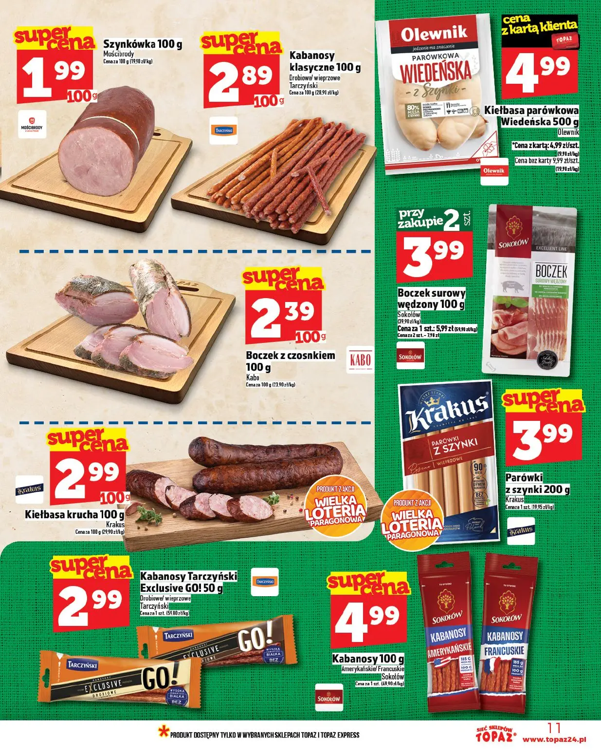 gazetka promocyjna Topaz Ceny niskie - Strona 11