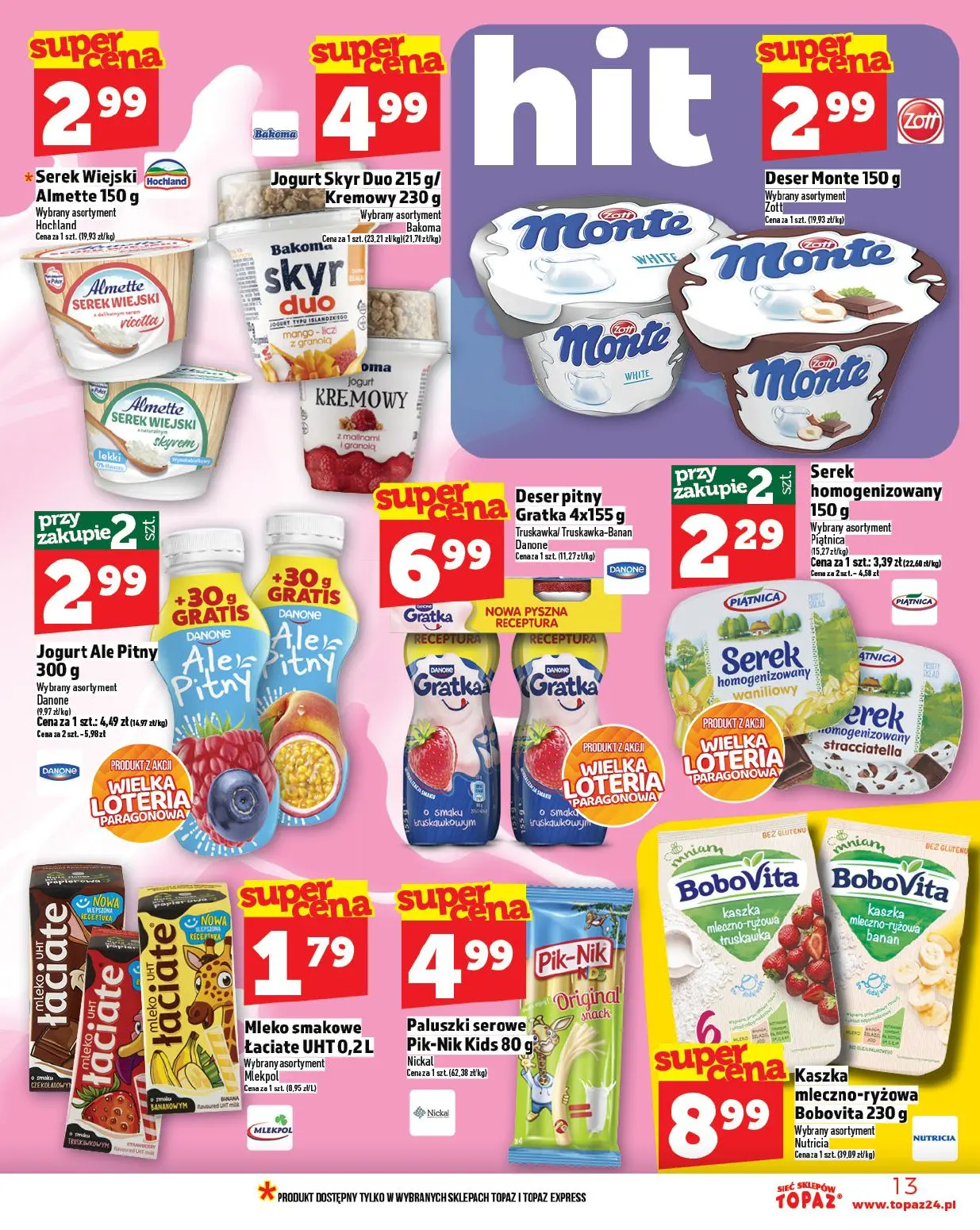 gazetka promocyjna Topaz Ceny niskie - Strona 13