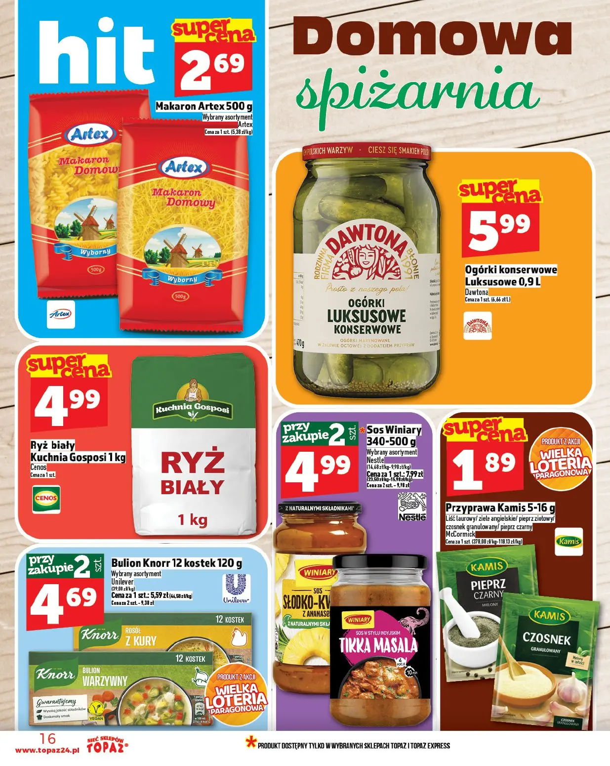 gazetka promocyjna Topaz Ceny niskie - Strona 16