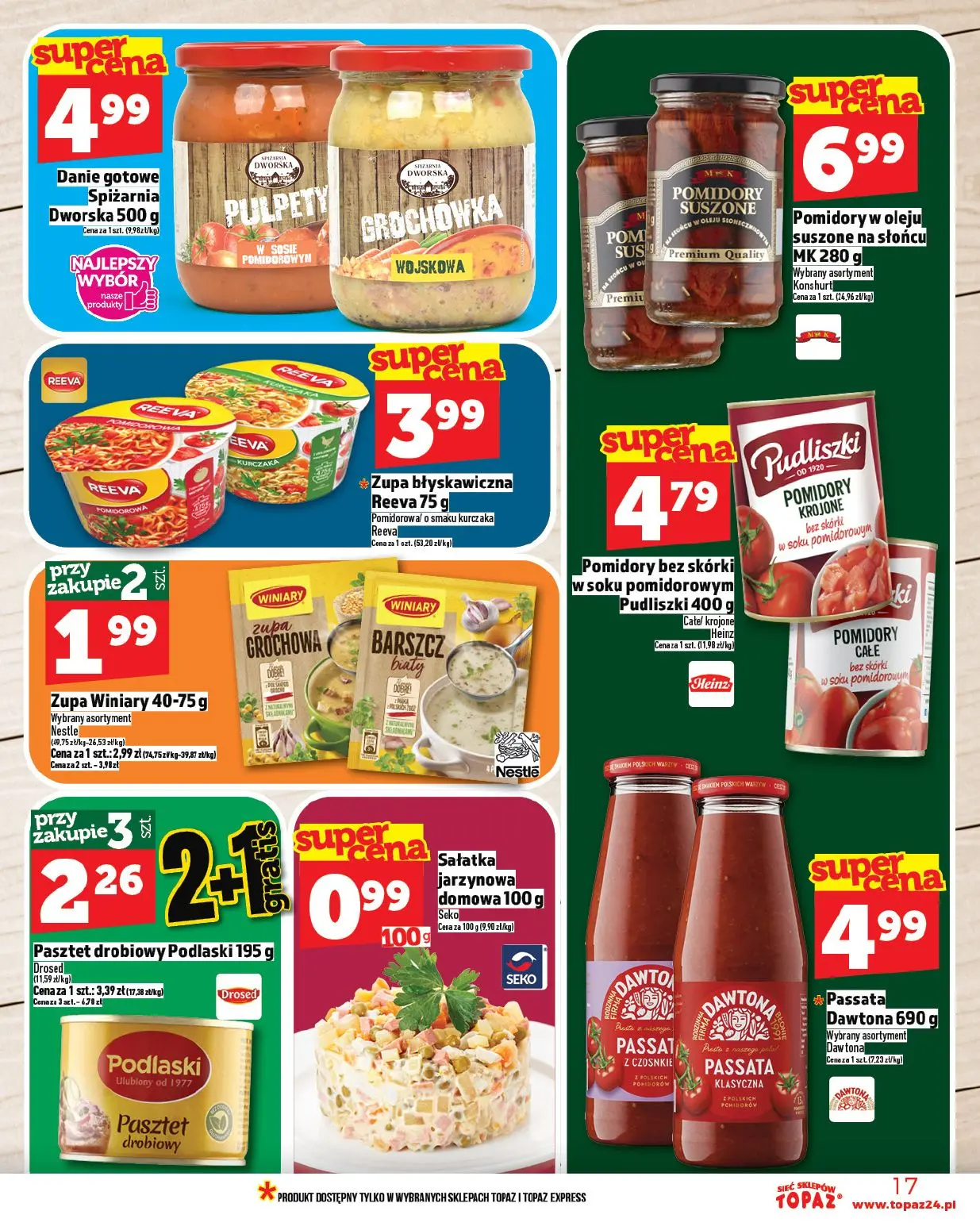 gazetka promocyjna Topaz Ceny niskie - Strona 17