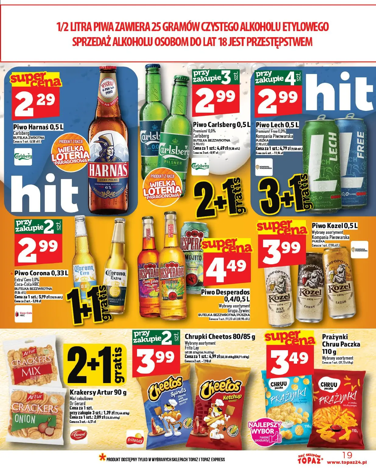 gazetka promocyjna Topaz Ceny niskie - Strona 19