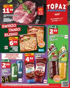 Gazetka promocyjna Topaz, ważna od 2025-09-04 do 2025-09-10.