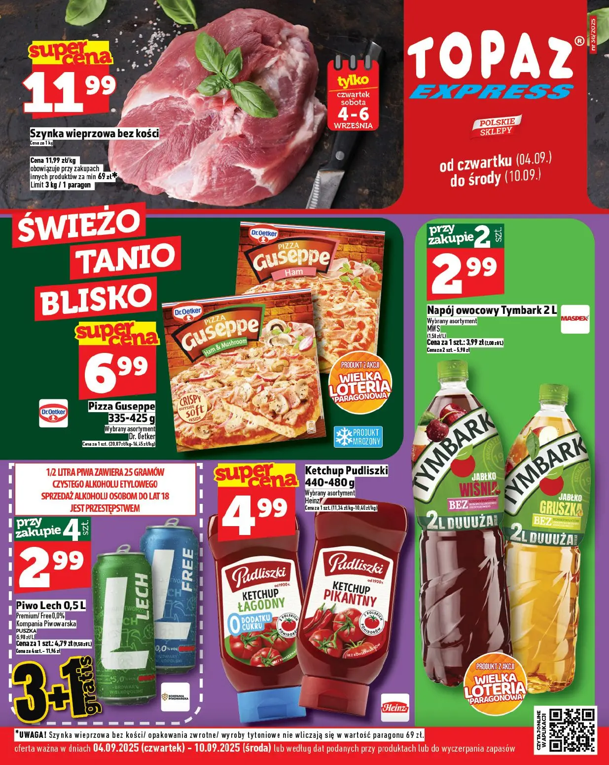 gazetka promocyjna Topaz Express - Strona 1