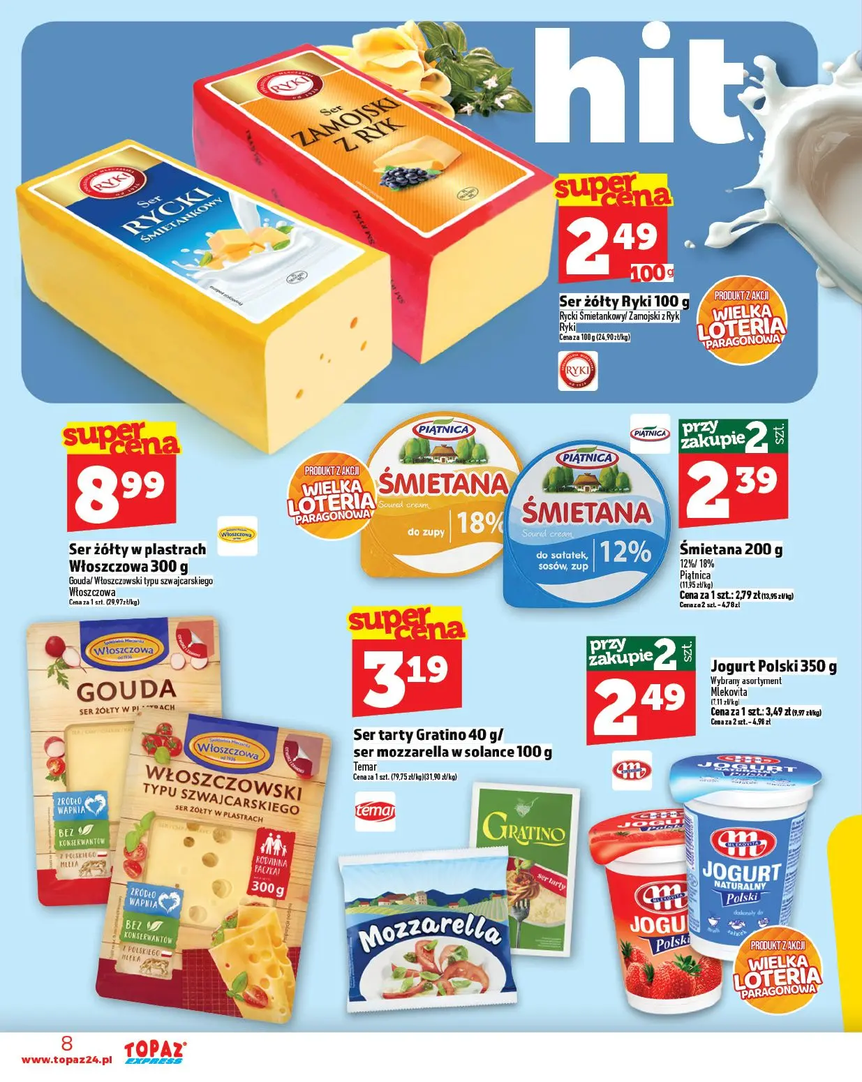 gazetka promocyjna Topaz Express - Strona 8