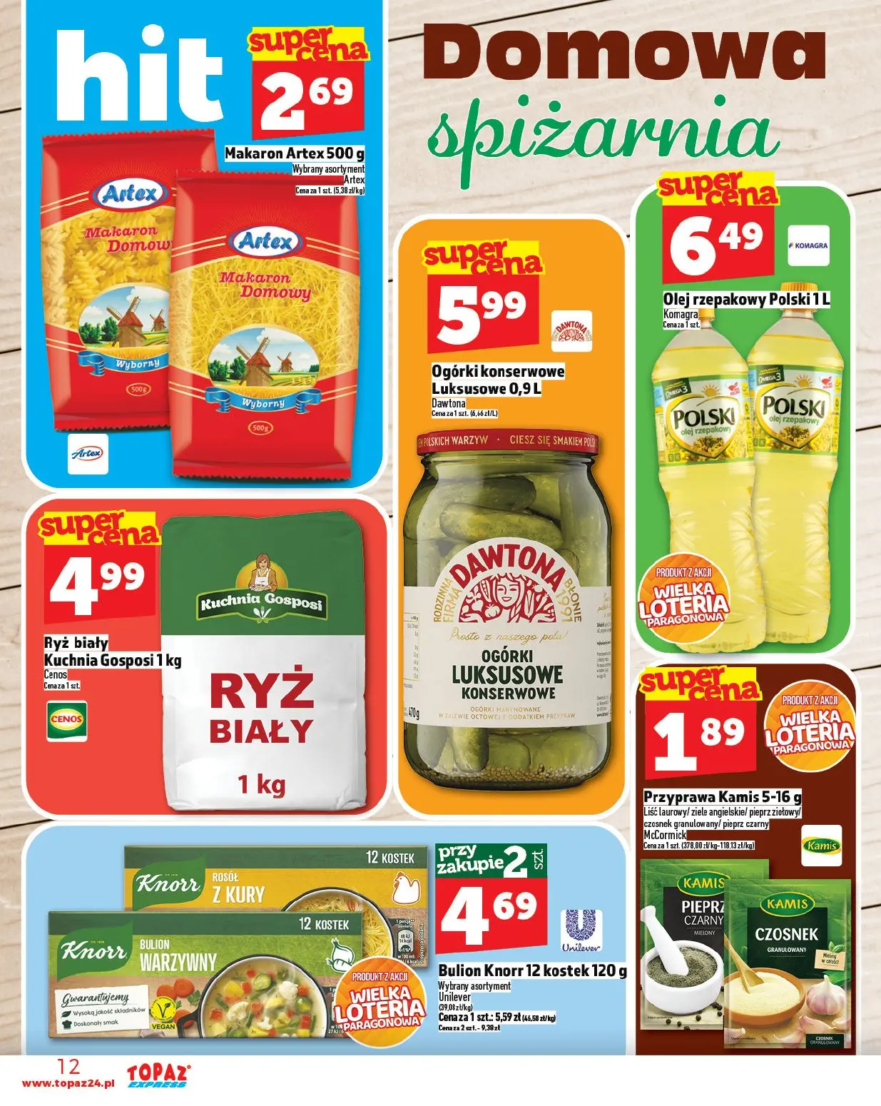 gazetka promocyjna Topaz Express - Strona 12