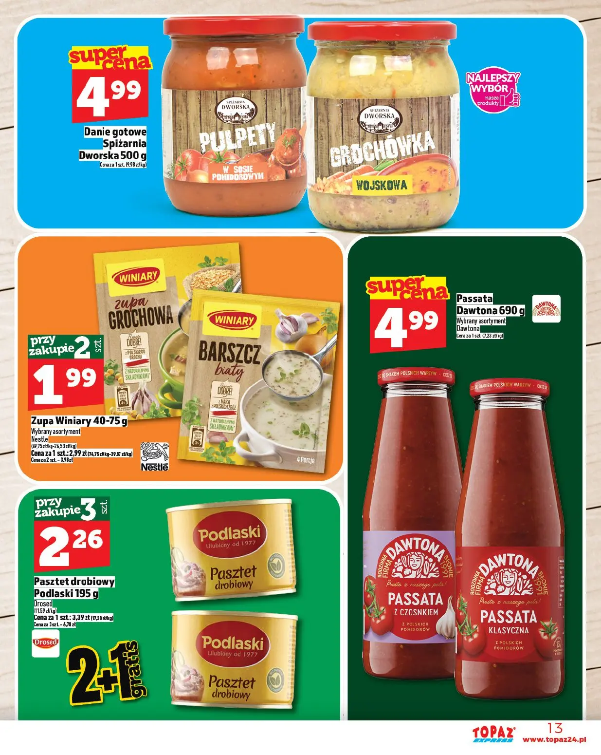 gazetka promocyjna Topaz Express - Strona 13
