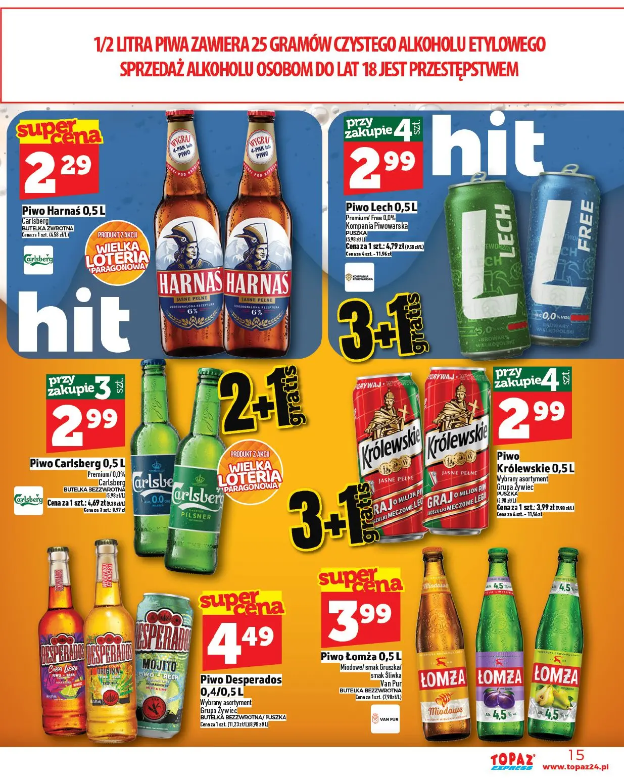 gazetka promocyjna Topaz Express - Strona 15