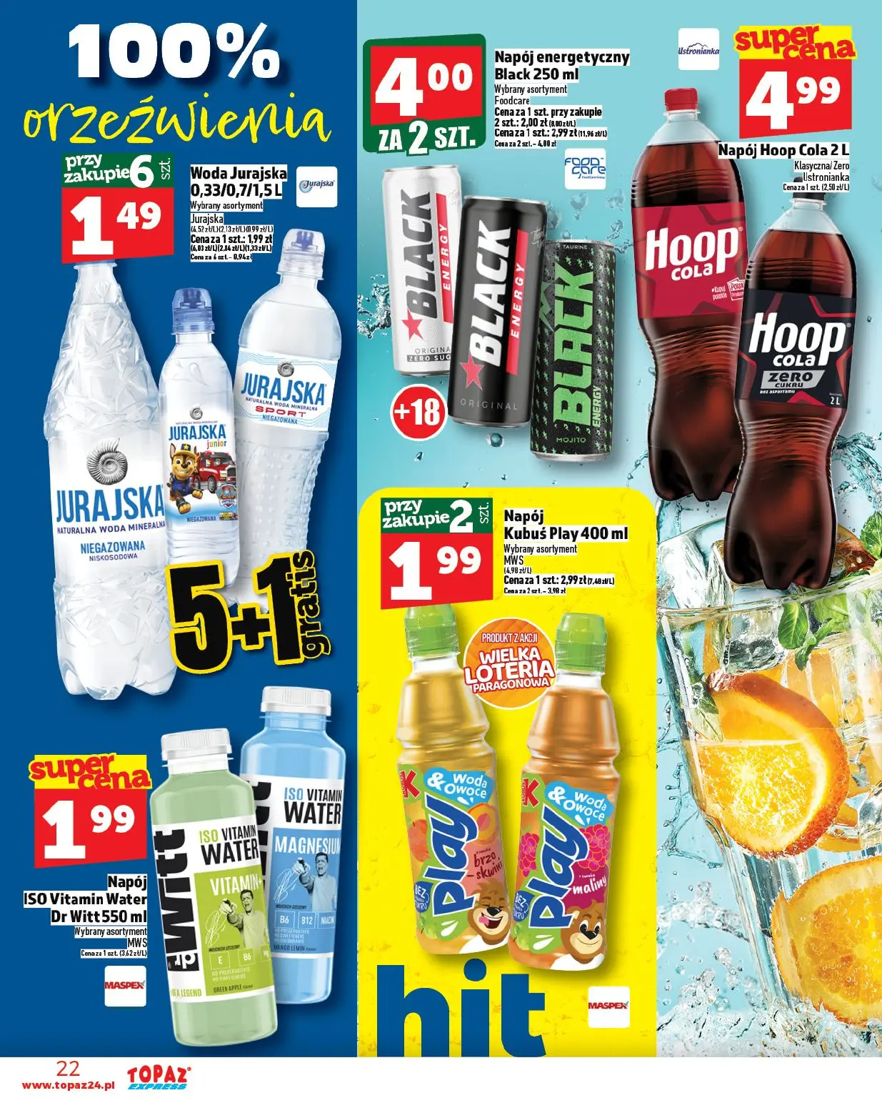 gazetka promocyjna Topaz Express - Strona 22