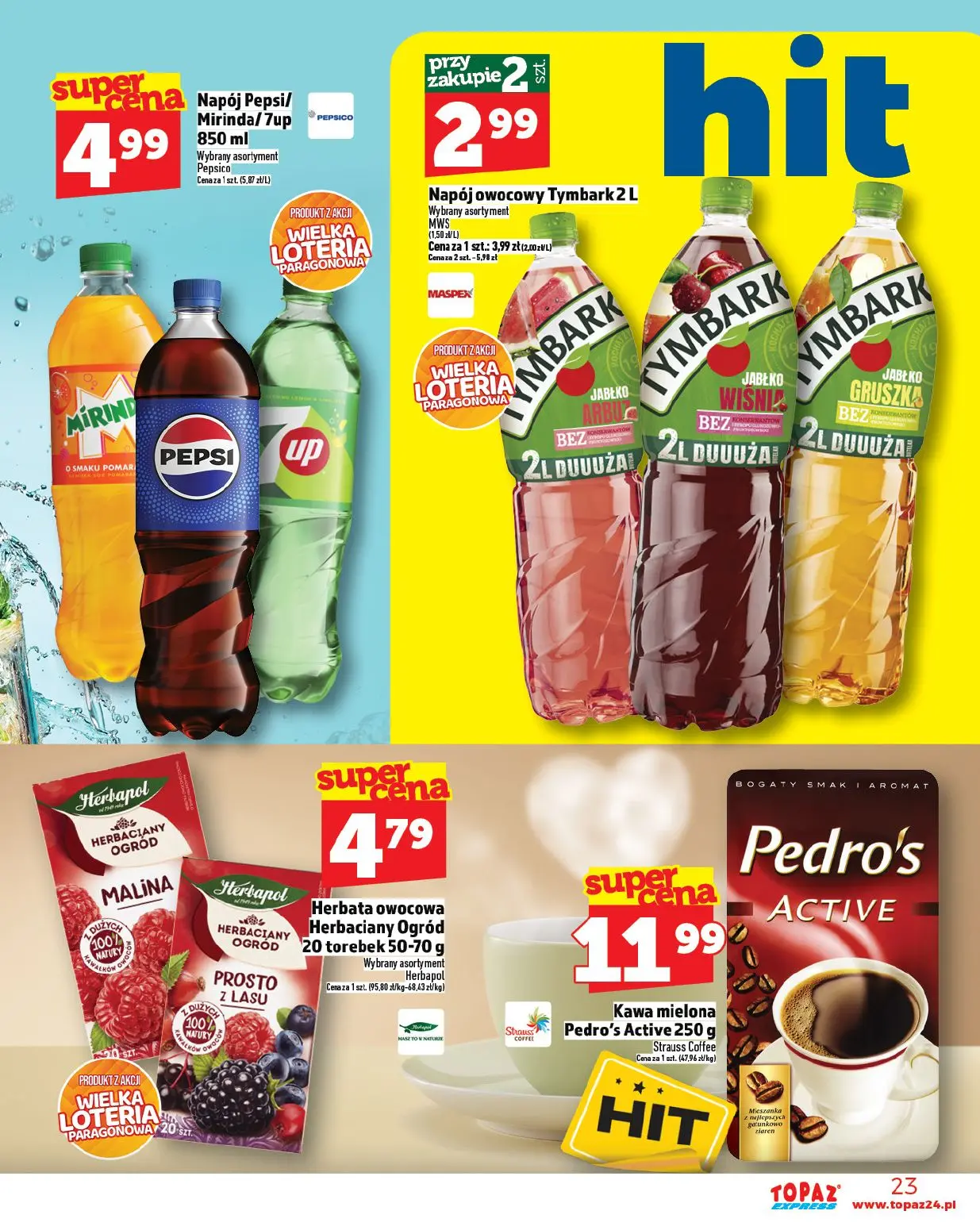 gazetka promocyjna Topaz Express - Strona 23