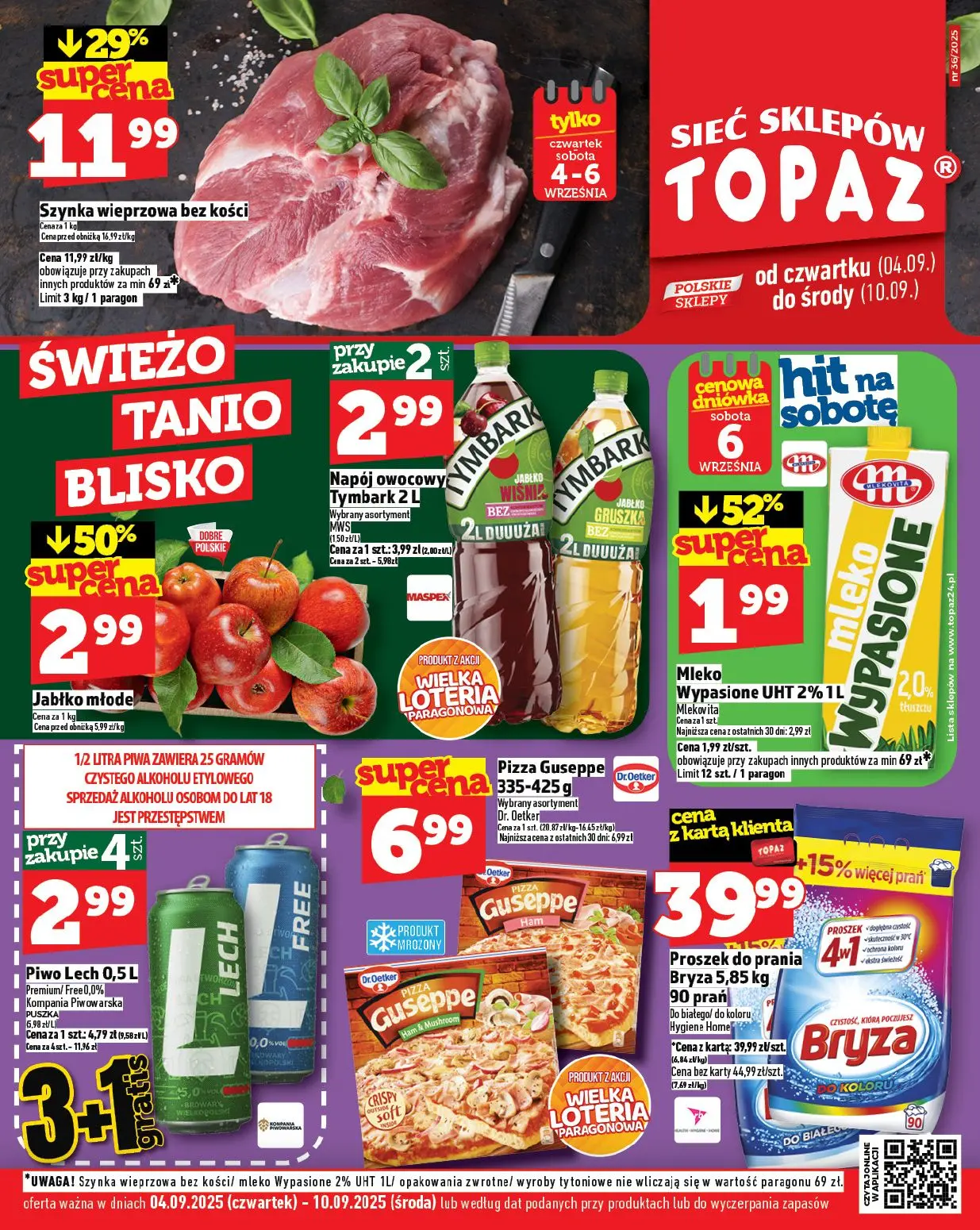gazetka promocyjna Topaz Warszawa - Strona 1