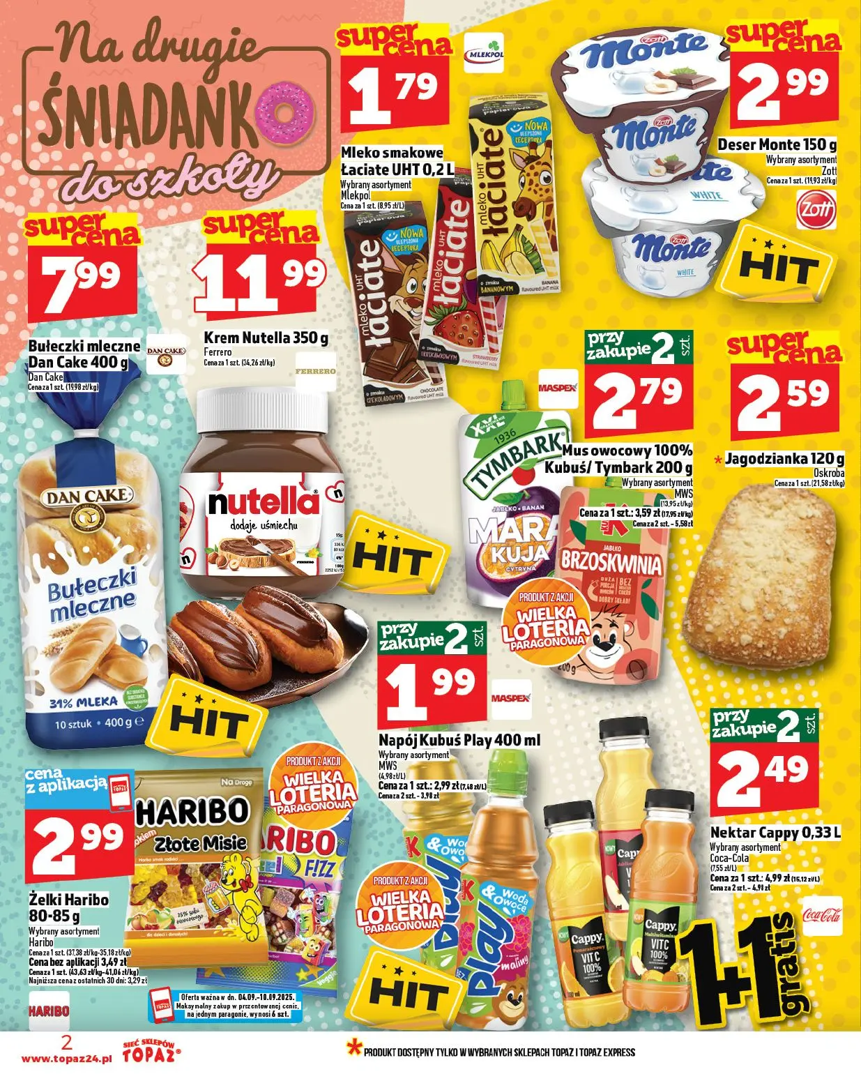 gazetka promocyjna Topaz Warszawa - Strona 2