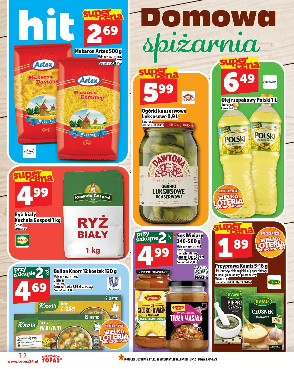 gazetka promocyjna Topaz Warszawa - Strona 12