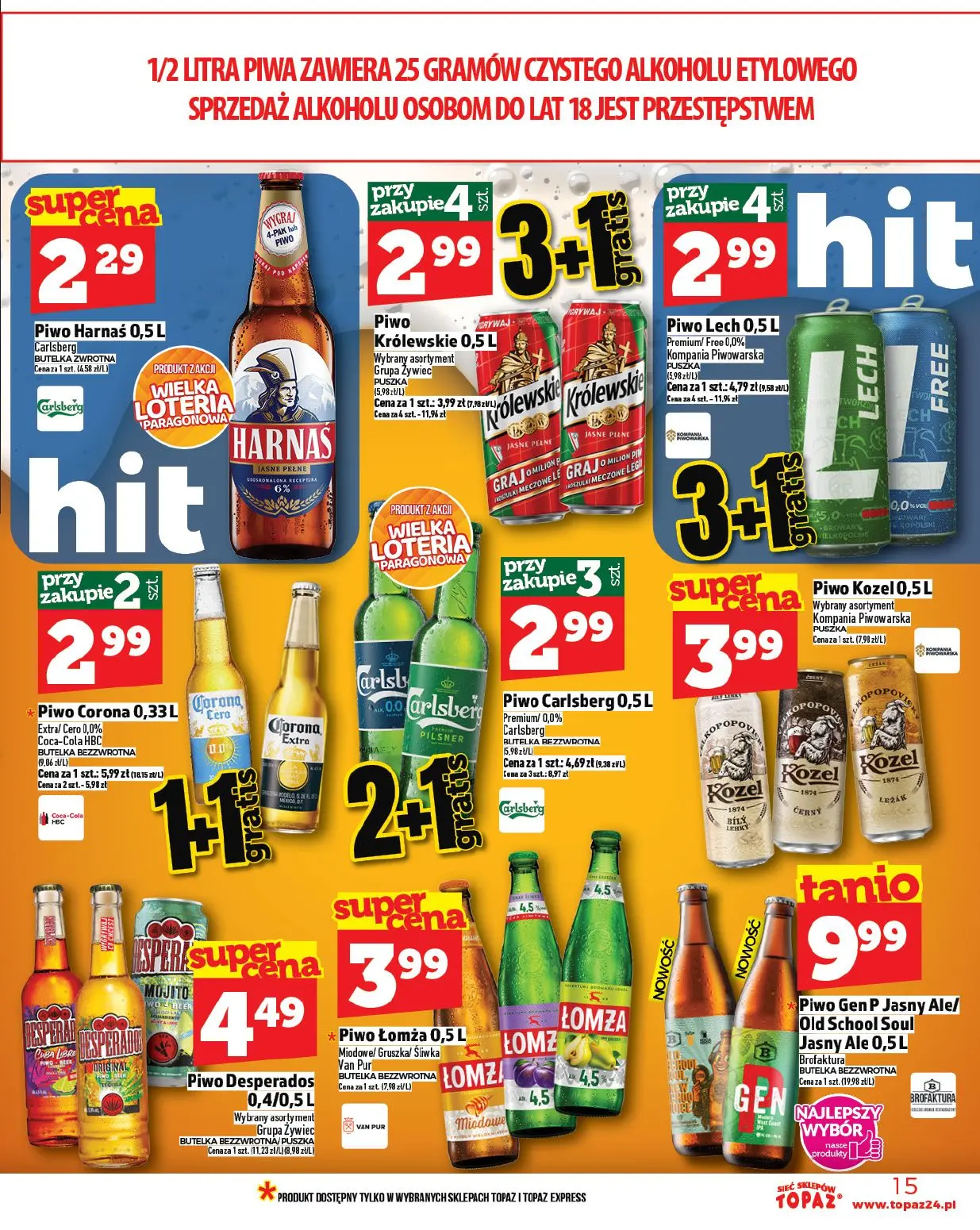 gazetka promocyjna Topaz Warszawa - Strona 15