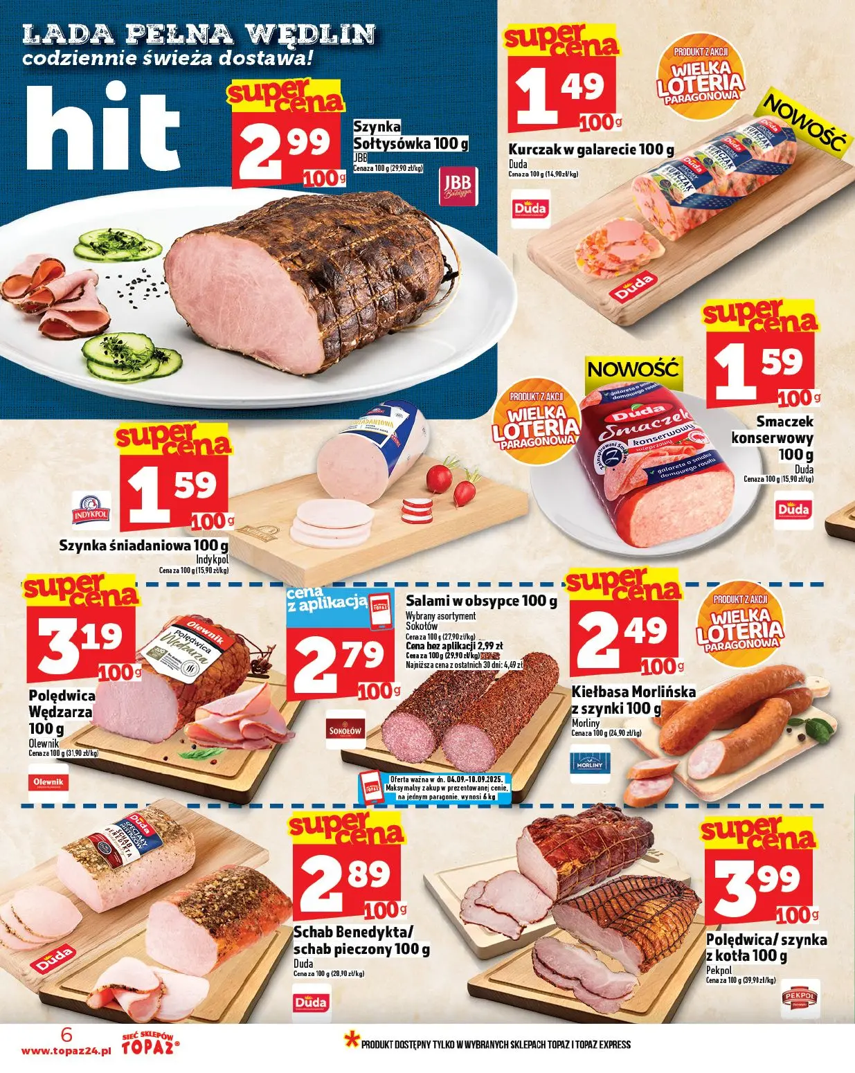 gazetka promocyjna Topaz Ogólna - Strona 6