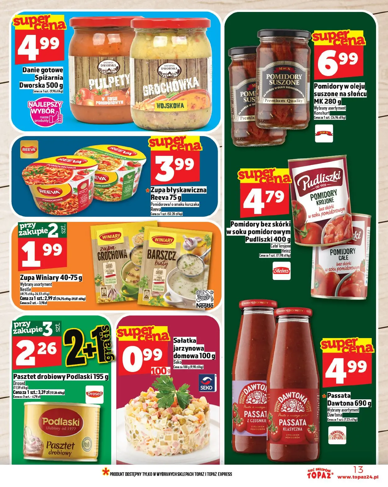 gazetka promocyjna Topaz Ogólna - Strona 13