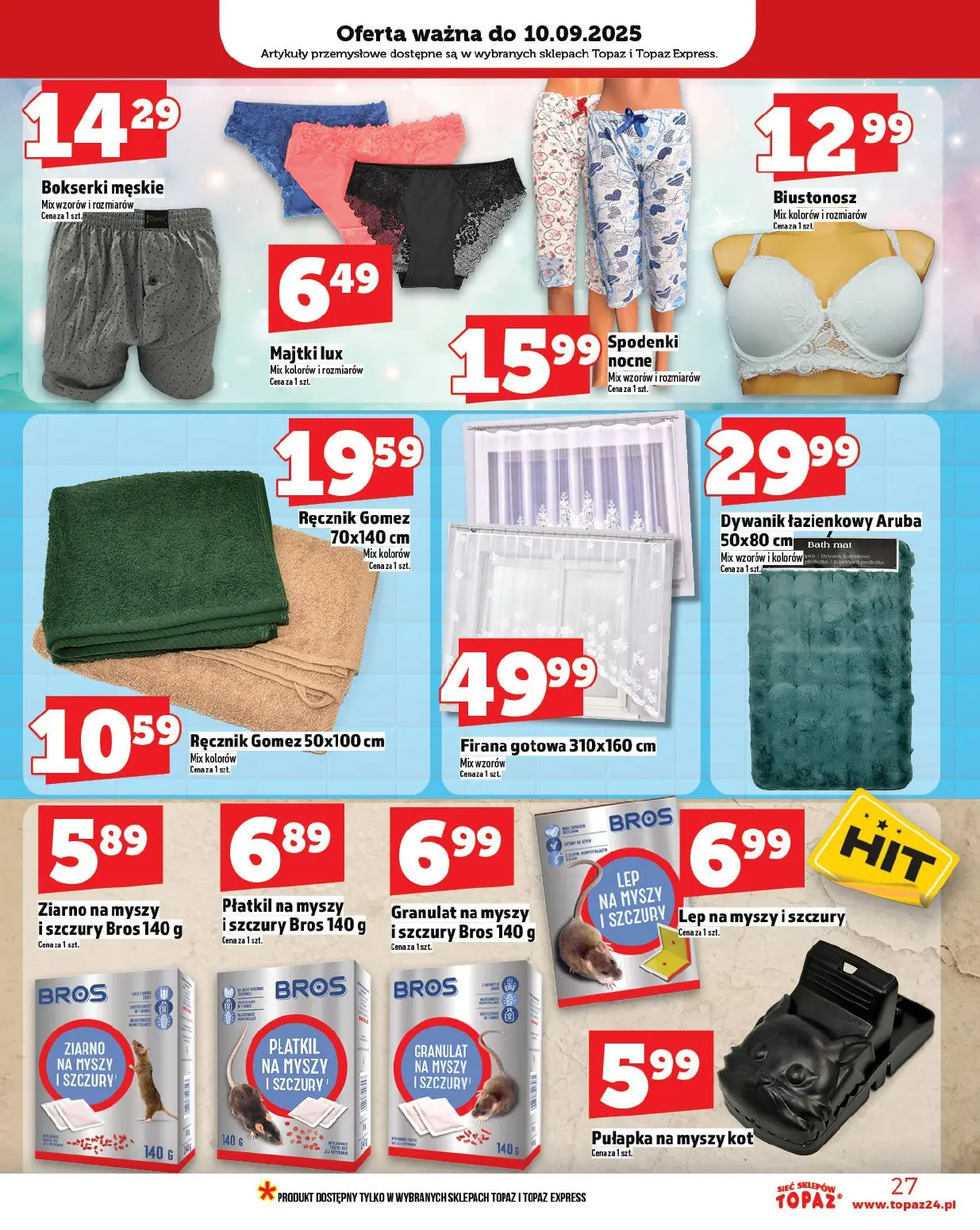 gazetka promocyjna Topaz Ogólna - Strona 27