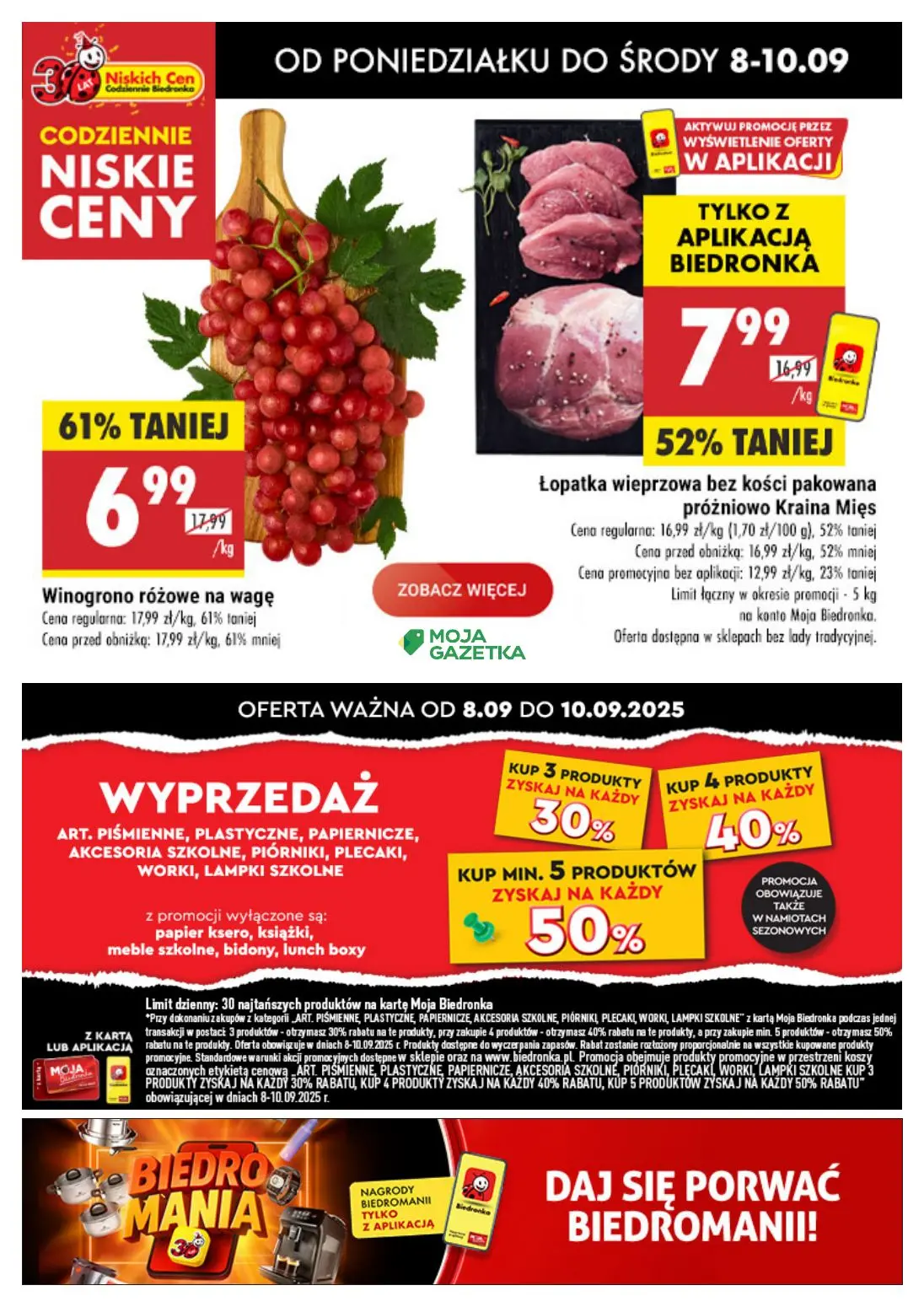 gazetka promocyjna Biedronka Biedronkowe oszczędności - Strona 1