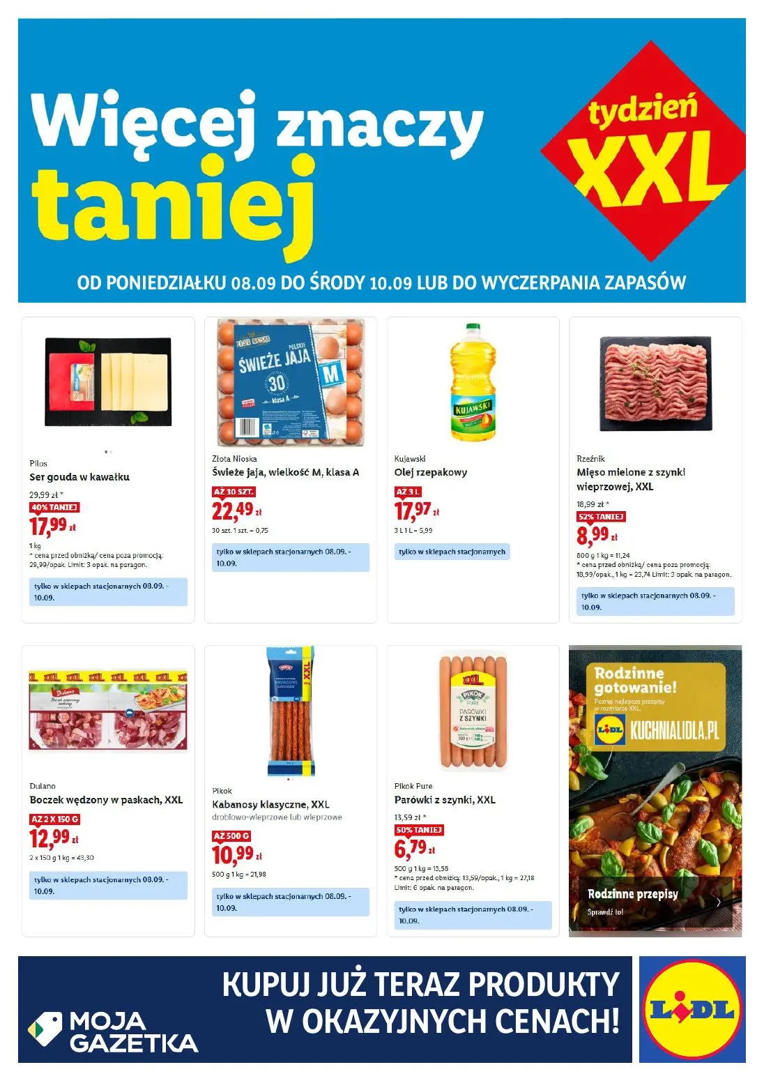 gazetka promocyjna LIDL Tydzień XXL w Lidlu - Strona 1