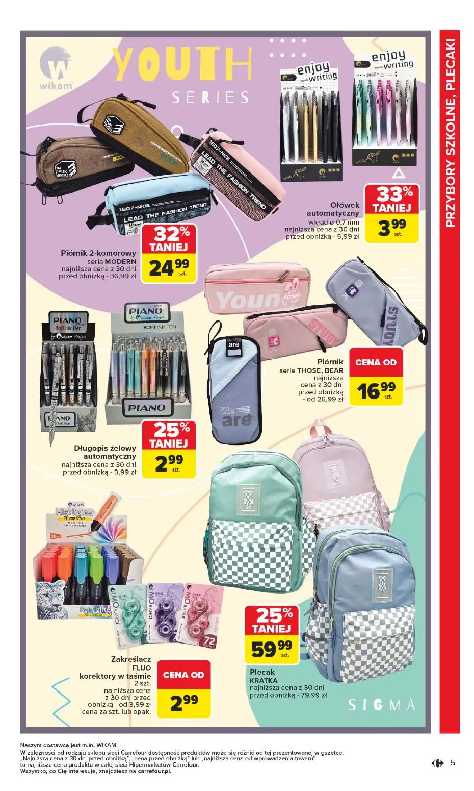 gazetka promocyjna Carrefour Szkoła nowy sezon - Strona 5