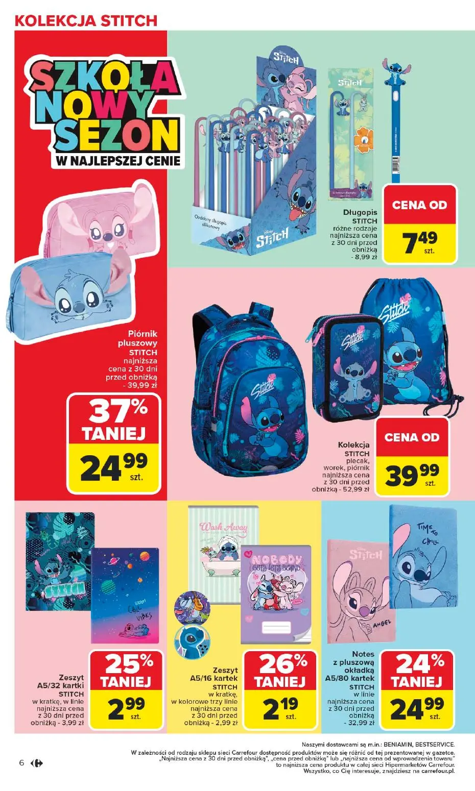 gazetka promocyjna Carrefour Szkoła nowy sezon - Strona 6