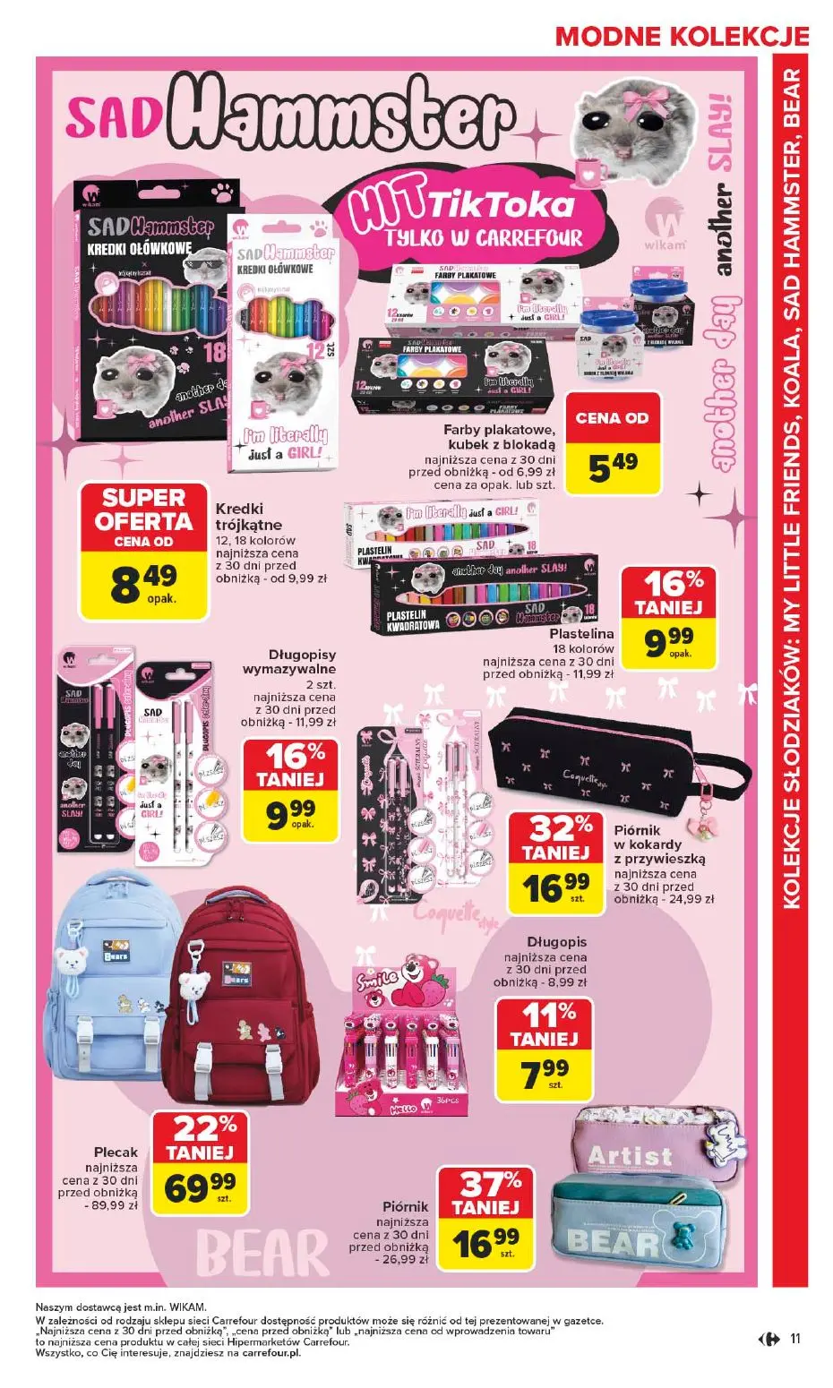 gazetka promocyjna Carrefour Szkoła nowy sezon - Strona 11