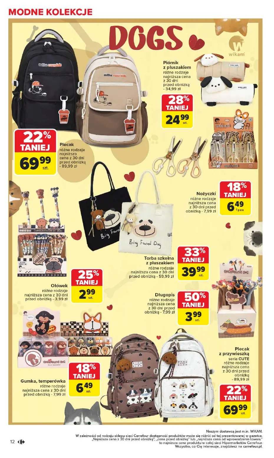 gazetka promocyjna Carrefour Szkoła nowy sezon - Strona 12
