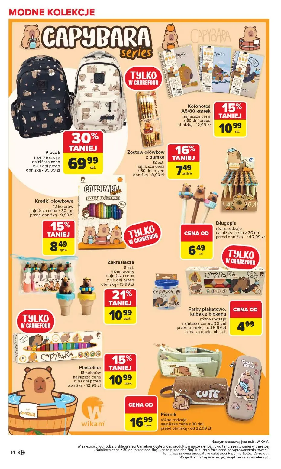 gazetka promocyjna Carrefour Szkoła nowy sezon - Strona 14